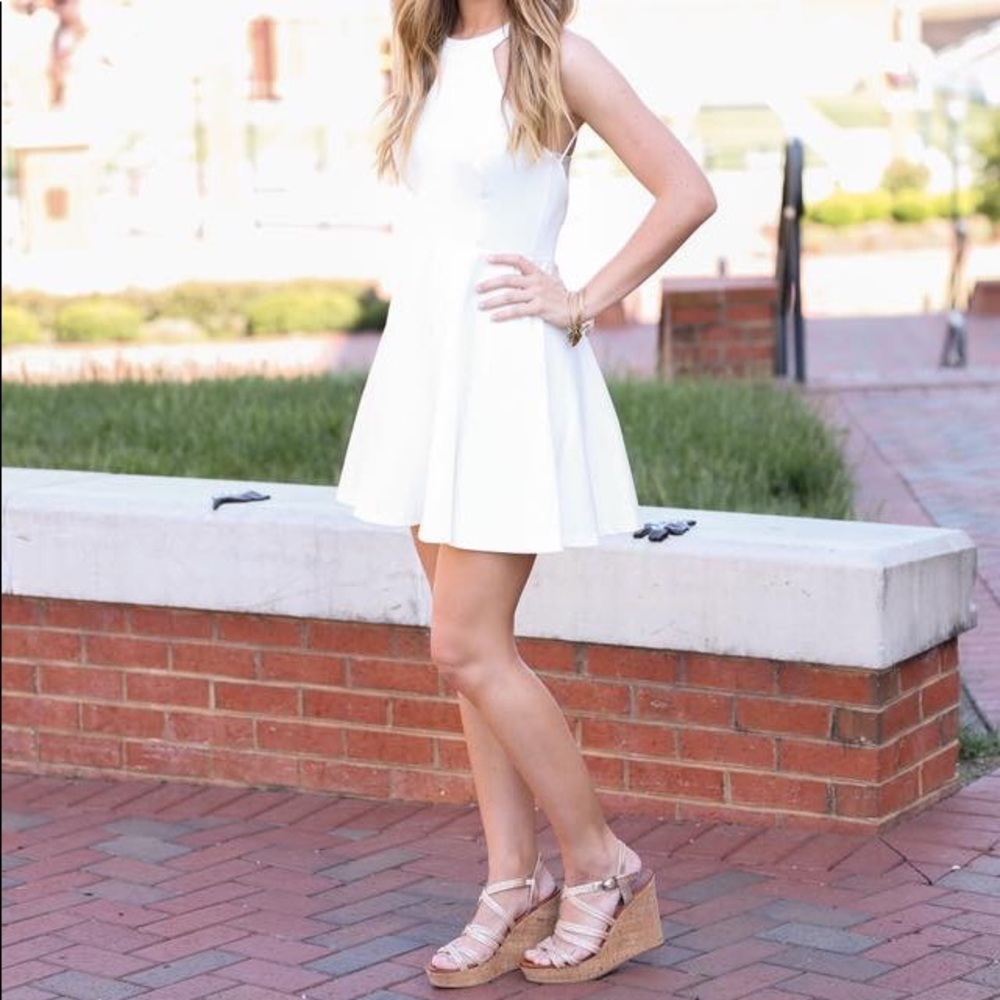 White dress